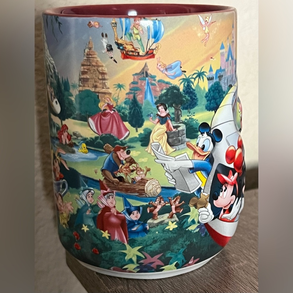 Disneyland Resort Monorail 3D Coffee Mug Mickey Minnie Donald Duck Goofy